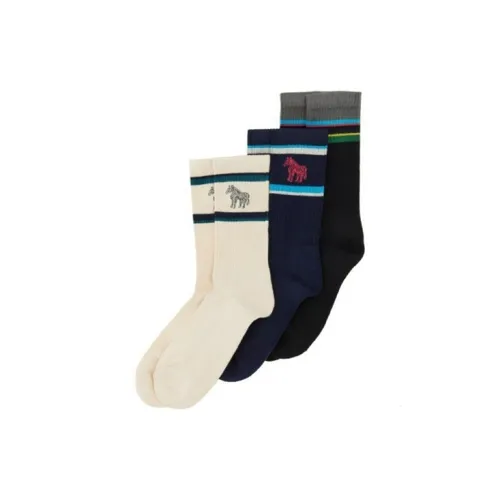 PS By Paul Smith 3 пачки многоцветные мужские носки до икры MID