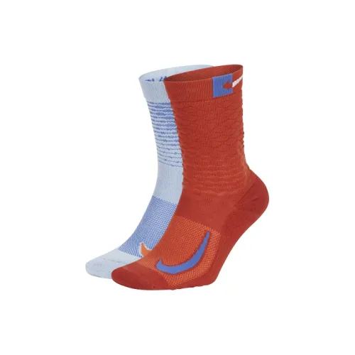 Найк Высокие Носки Унисекс 2 Пачки Многоцветные