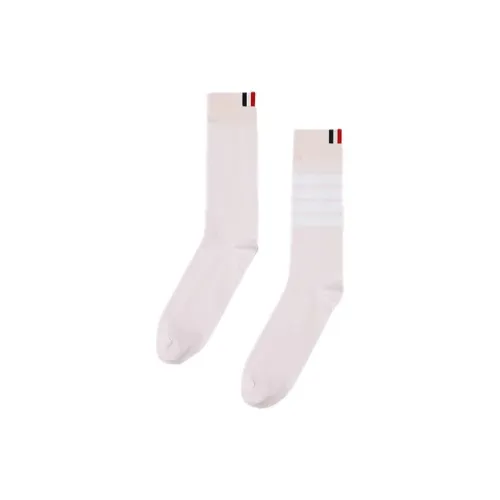 THOM BROWNE Розовые Мужские Носки MID до икры