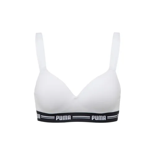 PUMA Белый Женские Бюстгальтеры