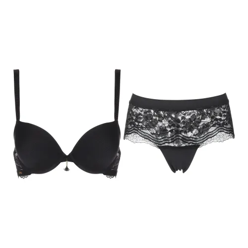 Selmark Комплект нижнего белья Женское Черное