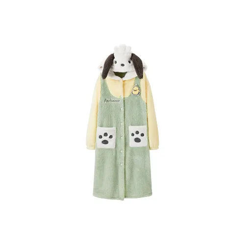 LEDIN Pacha Собака Chick Dressing Gown Женская Модель Женские Банные халаты