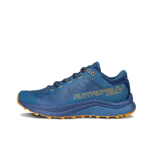 LA SPORTIVA Slip-resistant Abrasion-resistant Low Top Streetwear Men's Blue LA SPORTIVA Противоскользящий Устойчивый к истиранию Низкий Топ Уличная обувь Мужской Синий