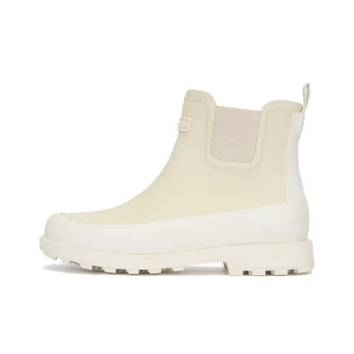 KOLON SPORT Женские резиновые сапоги цвета экрю