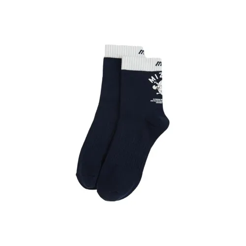Mizuno Heritage Collection 1 шт Темно-синий Унисекс MID Носки до икры