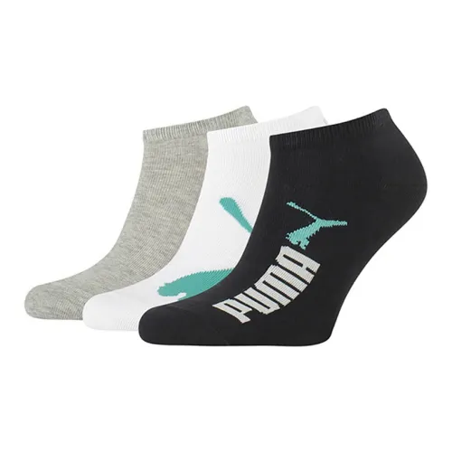 PUMA 3 шт Черный/белый/серый Унисекс Носки