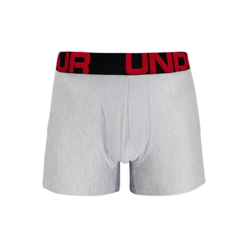 Under Armour Tech Светло-серый/Темно-серый Мужские боксер-шорты