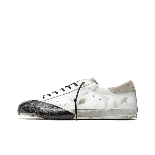 Golden Goose Супер Звезда Стильные Скейтбординги Мужской Черный Белый