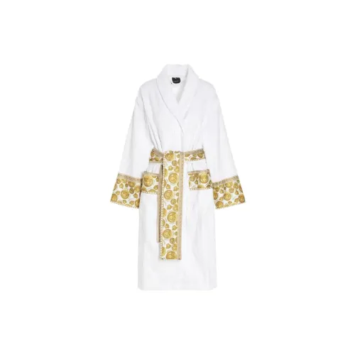 VERSACE Белый Мужской Халат для ванной