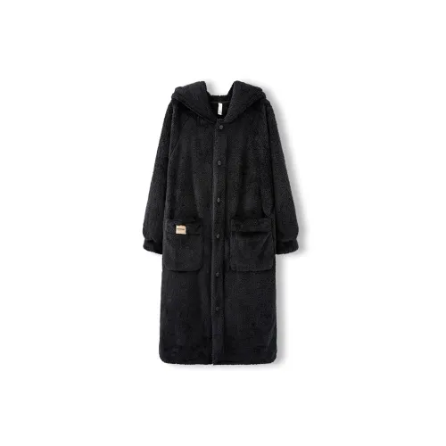 Jovini Черный Унисекс Банные халаты