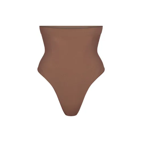 SKIMS Бесшовный Sculpt HIGH WAISTED Стринг Нижнее белье Женские Яшмовый Яшмовый