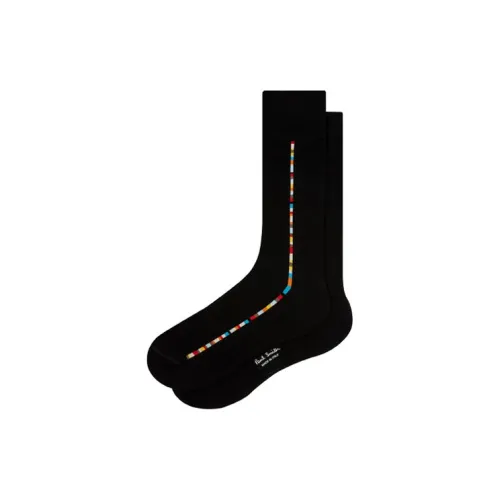 Paul Smith Blue Men's Mid Calf Socks Пол Смит Синие Мужские Носки до икры Mid