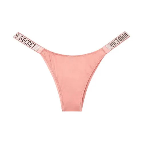 Victoria's Secret Розовый Светло-розовый Женские Стринг