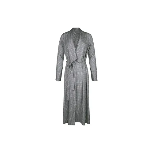 MISS CURIOSITY Серый Женские Банные халаты