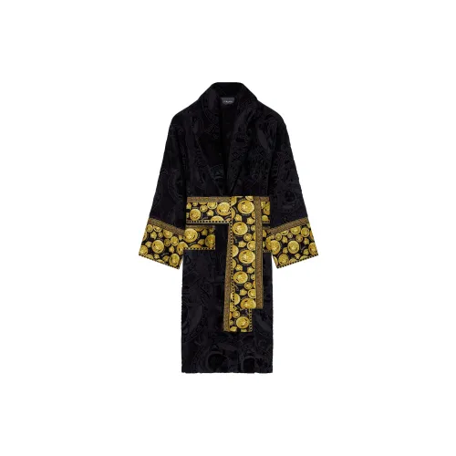VERSACE Пижама Robe Unisex Черная