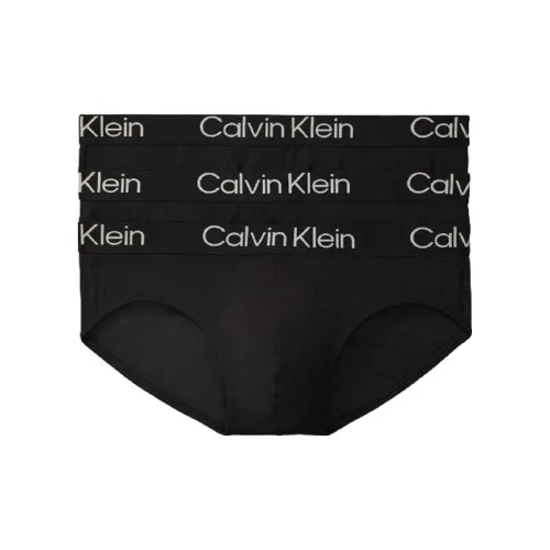 Calvin Klein 3 пачки черные мужские трусы-бикини