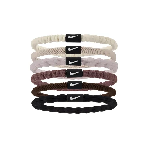 nike Шелковая резинка для волос Унисекс Белый Бежевый Розовый Умбра Коричневый Черный