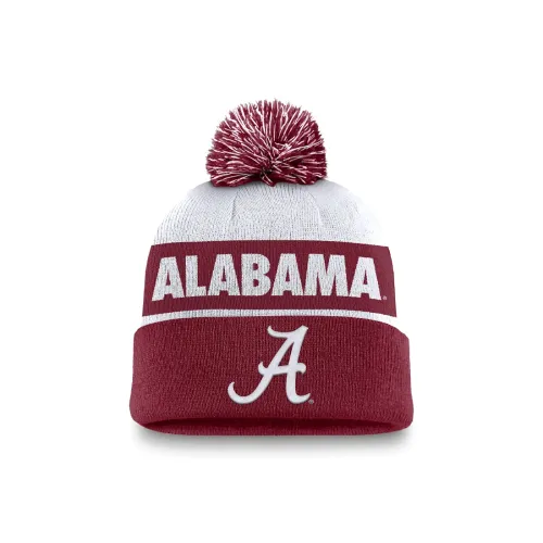 nike Акриловые шапки-бини унисекс красного цвета