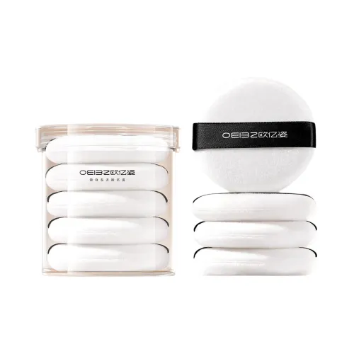 Oeiez Макияж Мед Румяна Короткий Волокно Пудра Компактный Air Cushion Фиксирующий Loose Розовый Flock Легко наносится