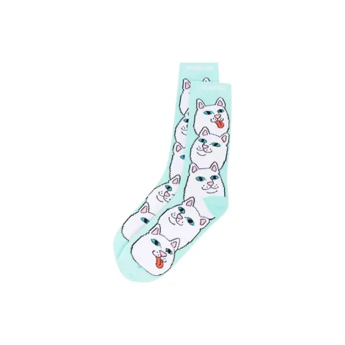 RIPNDIP совместные светло-синие мужские носки до колена