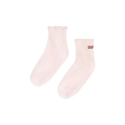 THOM BROWNE 1 шт Розовые Женские Носки MID до икры
