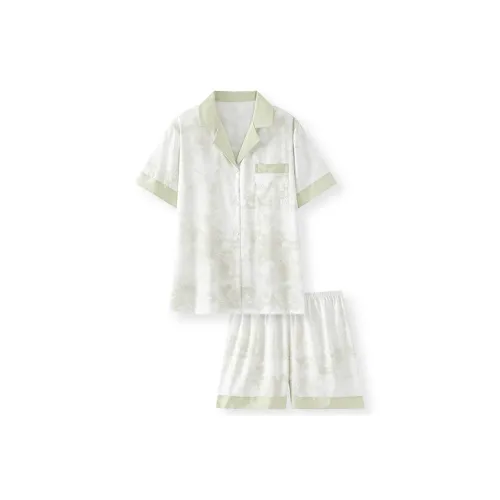 WANANNI Пижамный комплект женский светло-зеленый