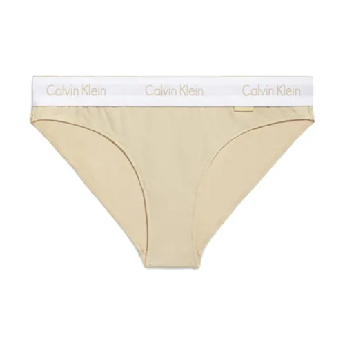 Calvin Klein JENNIE Series 1 Пачка Пшеничная солома Желтый Женские Трусики-бикини