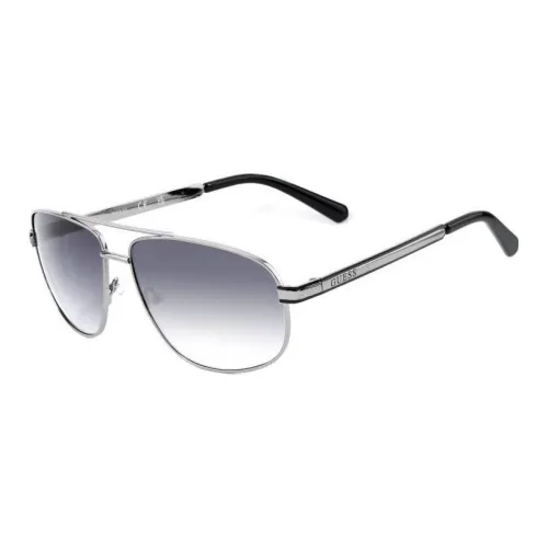GUESS Металл Aviator Солнцезащитные очки Мужские Silver