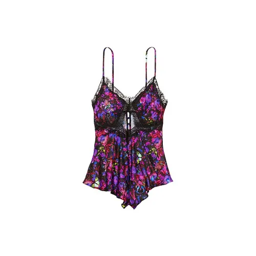 Victoria's Secret Ночная сорочка Женская Многоцветная Цветочный принт