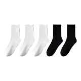 5 пар (3 белых + 2 черных)