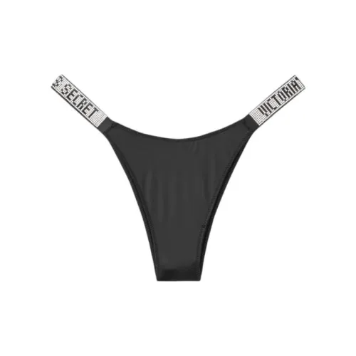 Victoria's Secret Черный Женский Стринг