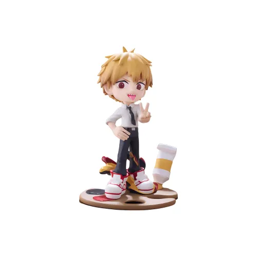 BUSHIROAD PalVerse Человек-бензопила Дендзи Пава Макима Чиби-фигурки 12 см