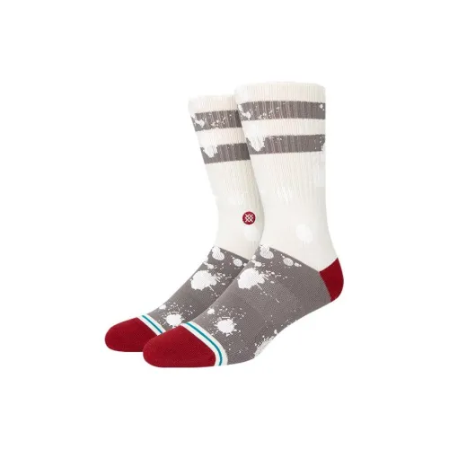 Stance X ISHOD Skateboarder Co Брендированная SERIES Носки до колена экрю унисекс