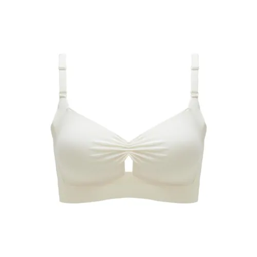 DUOQINGMAO Шампанский белый Женские Бюстгальтеры