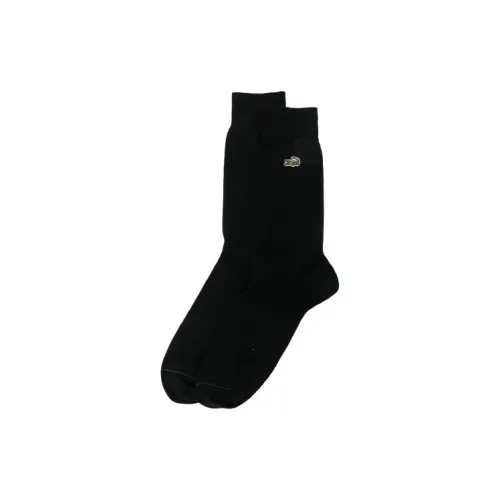 LACOSTE Черные мужские носки MID до икры
