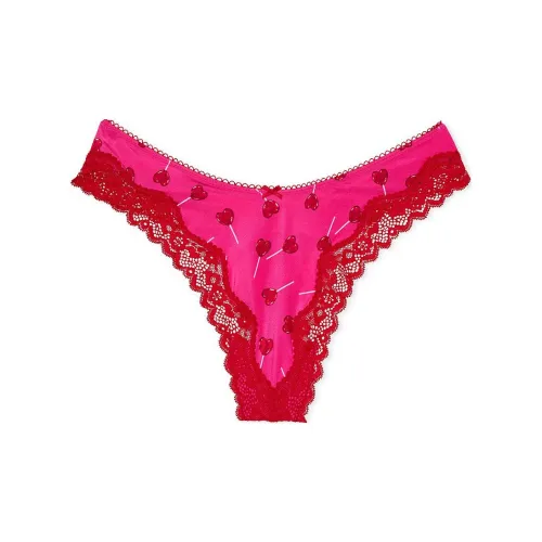 Victoria's Secret Victoria's Secret Розовый Tease Высокая Нога SP Tg Панталоны Pk LS Нижнее белье Женские 1 упаковка Розовый