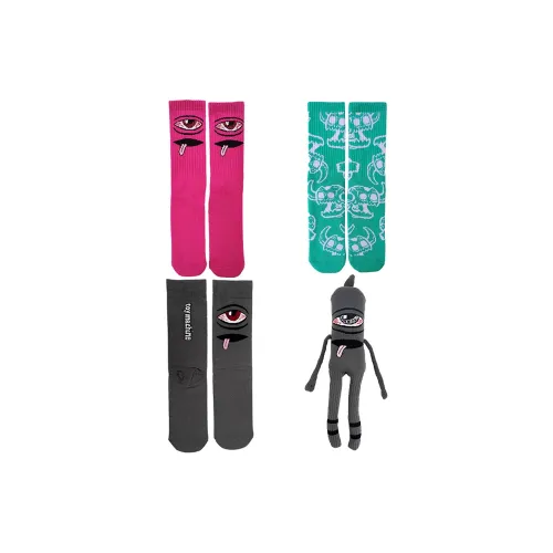 Toy Machine Многоцветные Унисекс Колено Высокие Носки