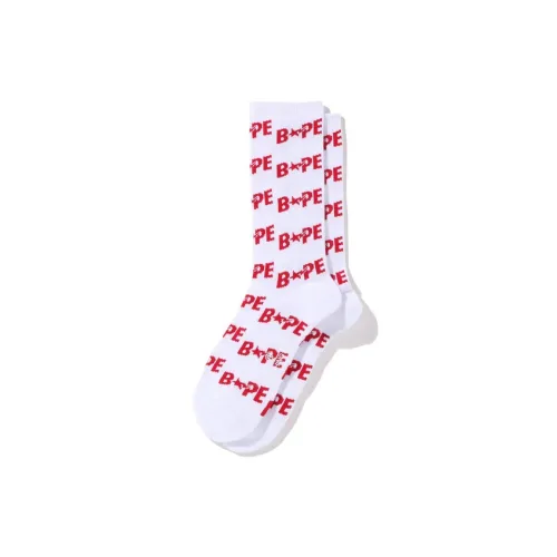 A BATHING APE Мужские носки MID до икры