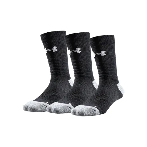 Under Armour 3 шт Черные Унисекс Носки до колена