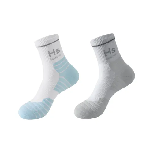 B C.Room Носки Crew Мужские 2 упаковки синий белый + темно-серый