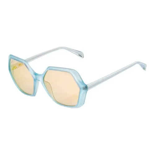 Police Injection Molded Нерегулярная форма Солнцезащитные очки Женские Синий