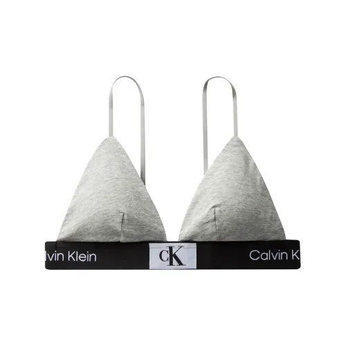 Calvin Klein CK96 Series Бюстгальтер Женский Кокосовый Серый