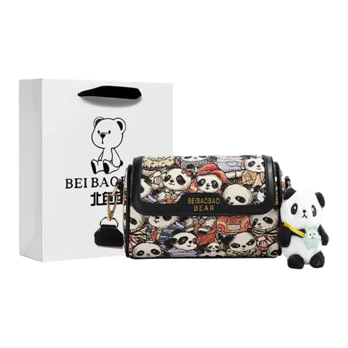 North Pack Нейлоновая Сумка через плечо Стандартная Женская Черная Коричневая