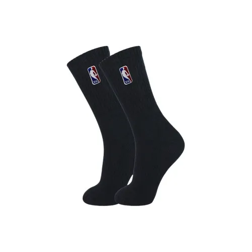 NBA Носки Crew Мужские 2 упаковки черные