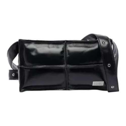 MM6 MAISON MARGIELA Телячья кожа Сумка через плечо Сумка на плечо Женская Черная