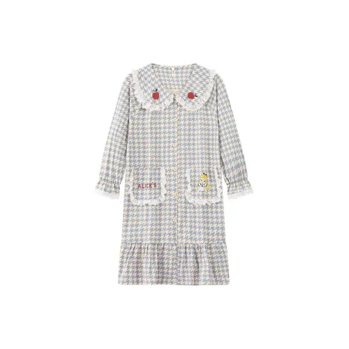 Disney Синий с Белым Lettering Женские Ночные сорочки