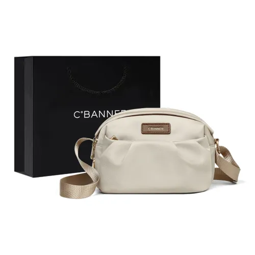 C°BANNER Ткань Одно плечо Через плечо Женские Абрикос