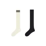 2 шт (Двойная полоска Бежевый + Черный)