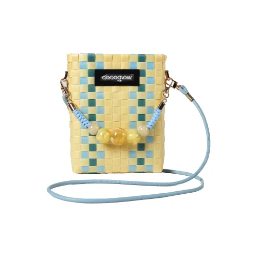 COCOGLOW PP Одно плечо Ручная сумка Сумка через плечо Мини Женская Кремовый Желтый Кремовый