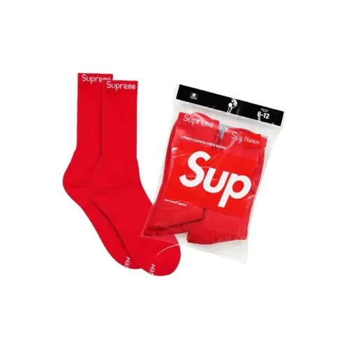 Supreme FW19 Унисекс MID Носки до икры